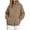 Khaki, variant on Hurxie Womens Oversized Hoodies Fleece Sweatshirts Long Sleeve Sweaters Pullover Fall Clothes with Pocket White,M