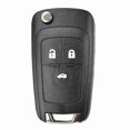 thumbnail image 2 of 2-Button Car Key Fob Cover for Opel/Vauxhall Astra, Mokka, Insignia, Zafira, Meriva, Cruze, Trax, 2 of 5