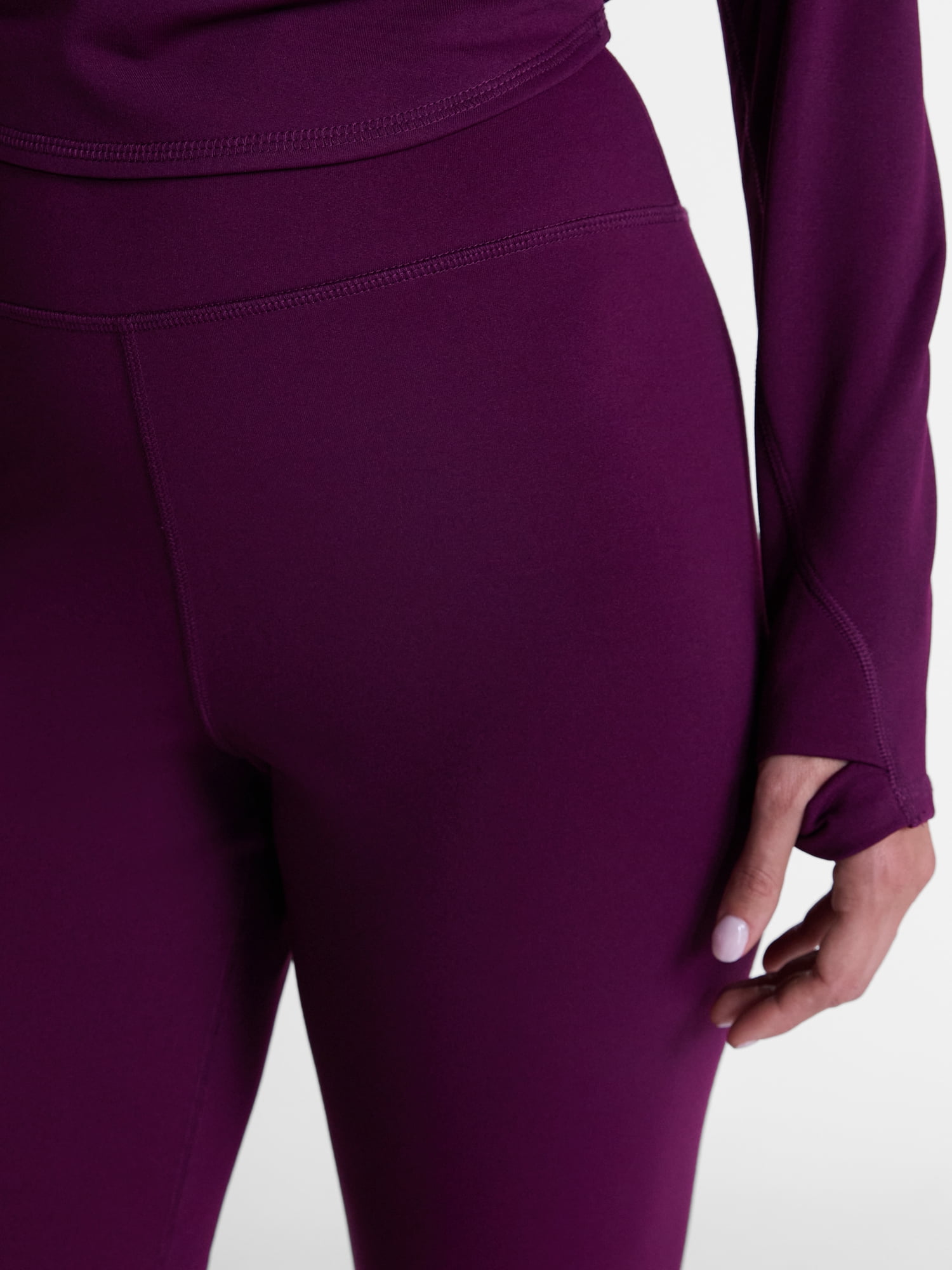 ClimateRight by Cuddl Duds Women's Super Warm Arctic Proof Base Layer Thermal High Rise Leggings, Sizes XS-4X