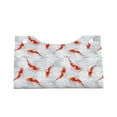 thumbnail image 2 of Pofeuu Koi Fish Corals,Spring Summer Print Tissue Box Cover, Modern Decorative PU Leather Rectangular Tissue Box Case Organizer Holder for Vanity Countertop, Night Stands, Livingroom, 2 of 7