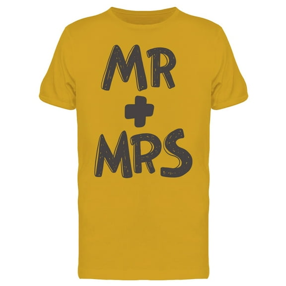 Mr   Mrs T-Shirt Men -Image by Shutterstock, Male XX-Large