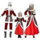 thumbnail image 1 of Disfraz de Papá Noel para adultos de umarden para mujeres, hombres, niños y niñas, disfraces de Navidad de terciopelo de talla grande de Santa ayudante para fiesta W, 1 of 1