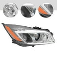 thumbnail image 2 of Miumaeov Headlights Assembly for 2009 2010 2011 2012Buick Regal HID Xenon Projector Headlamp Passenger Side Replacement Chrome Housing GM2502372 GM2503372, 2 of 10