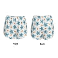thumbnail image 5 of Haiem Flower Leaves Women's 2 in 1 Running Shorts - Lightweight Athletic Workout Gym Yoga Breathable Sports Shorts Liner with Phone Pockets-Large, 5 of 9