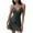Black, variant on Drses Women's Ditsy Floral Cami Mini Dress Sexy Spaghetti Strap Dresses V-Neck Cross Back Ruched Frilled A-Line Dress Swing Skater Beach Dress