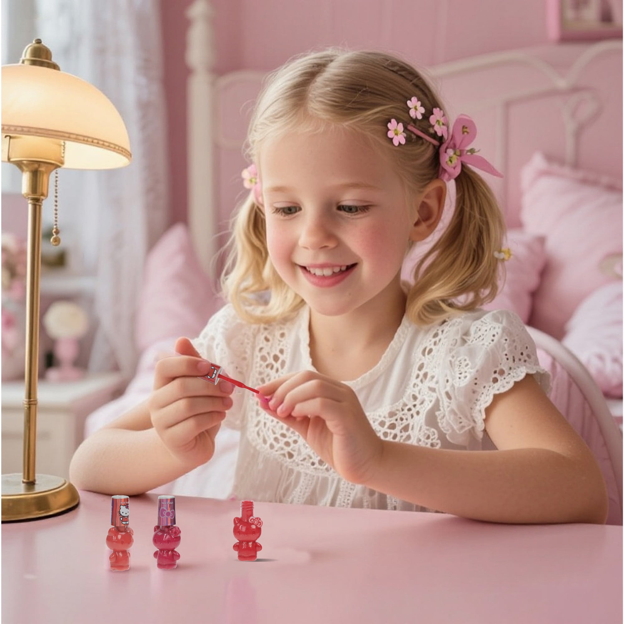 Hello Kitty - Brandclub - Hello Kitty 18 Pc Nail Polish Set, Water