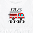 thumbnail image 4 of Inktastic Future Firefighter Red Fire Truck Engine Girls Baby Dress, 4 of 5
