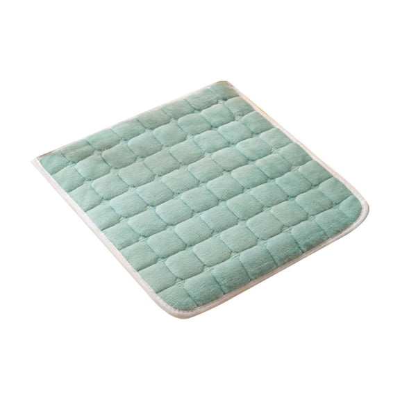 Fareti Thin Square Chair Cushions for Dining, Kitchen Chair Pads with Ties, Indoor Seat Cushion for Home