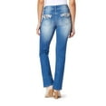 thumbnail image 4 of Juniors' WallFlower Luscious Curvy Bling Bootcut Jeans Color: Jillian Size: 13, 4 of 4