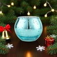 thumbnail image 6 of Christmas Decorations, 2pcs Spherical Glass Candle Holders Transparent Aromatherapy Candle Cups for Candlelight Dinner Holiday Gift Home Party Decor 2025 Trend Collection, 6 of 7