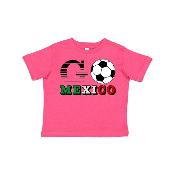 Inktastic Go, Mexico Soccer, Football Boys or Girls Toddler T-Shirt