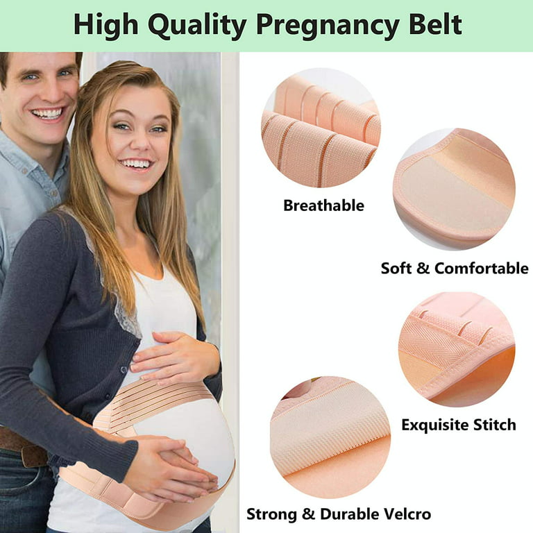 WALFRONT 3 Sizes New Useful Pregnancy Support Belt Postpartum Prenatal Care  Maternity Belly Band, Pregnancy Belly Belt, Pregnancy Care Belt 