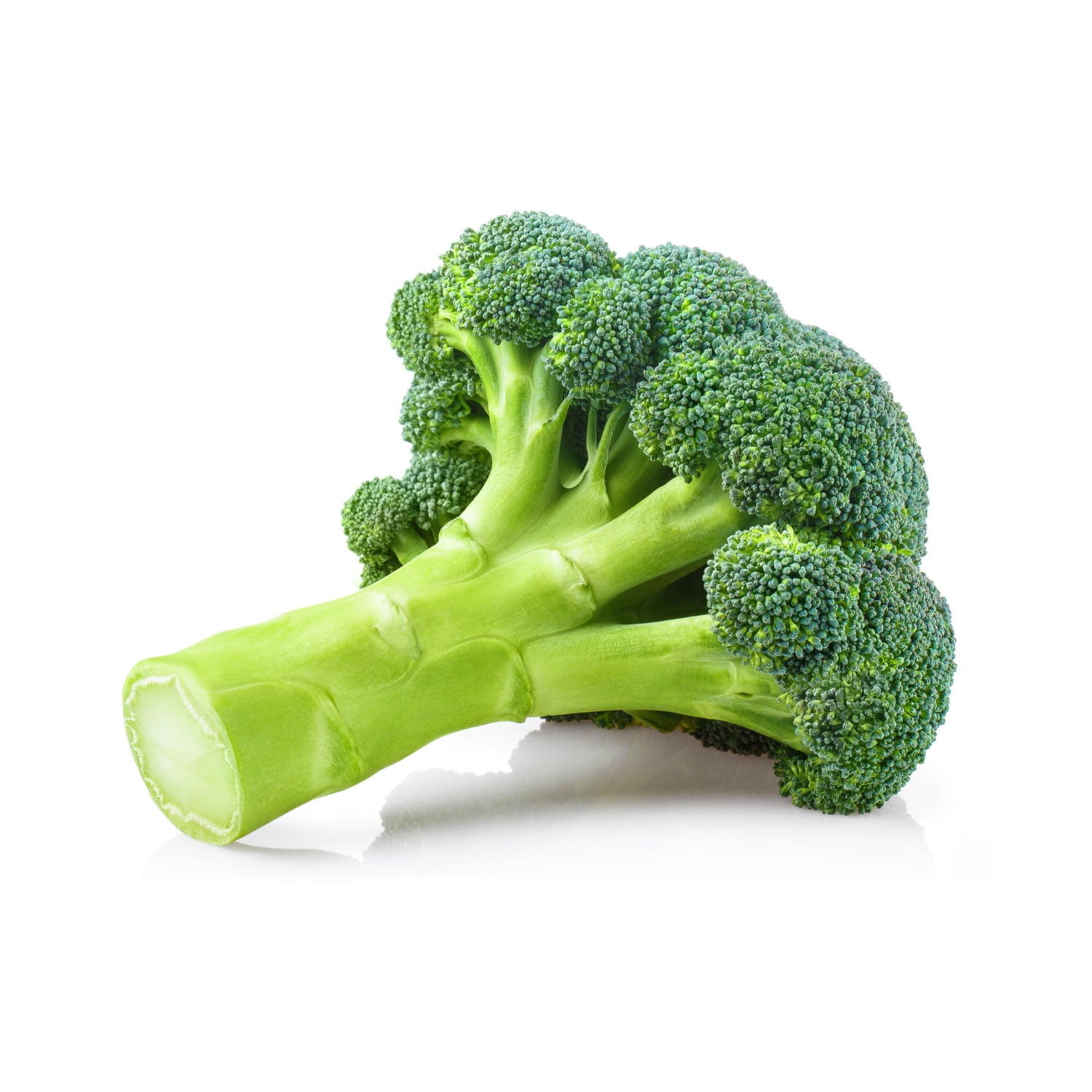 Fresh Green Whole Broccoli Bunch, 1 Bunch Wrapped