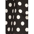 thumbnail image 4 of Women's Casual Open Front Polka Dot Roll Up Sleeve Blazer Jacket Made in USA, 4 of 5