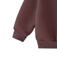 thumbnail image 6 of Zorckvet Girls' Cotton Round Neck Sweatshirts and Hoodies for Kids, 6 of 7