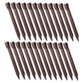 thumbnail image 3 of HEALEEP 30Pcs Garden Landscape Edging Spikes Plastic Coffee for Landscaping Needs, 3 of 8