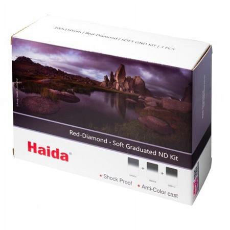 UPC: 6900574629222 | Red-Diamond 100x150mm Soft Graduated ND Filter Kit  3-Pack