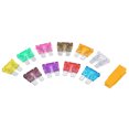 thumbnail image 4 of Amdohai 80-Piece 12V Blade Fuse Assortment Kit Standard Fuses Color-Coded Automotive Replacment Fuse Set From 3A to 40A with Puller for SUV RV Boat Motorcycle Tractor, 4 of 8