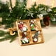 thumbnail image 1 of Adornos de madera para árbol de Navidad | Juego de 12 colgantes | Figuras de Papá Noel para decoración navideña | Diseños de personajes surtidos, 1 of 5