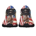 thumbnail image 5 of Barrel Racing Barrel Racing American flag Shoes Sneakers Black Size 4, 5 of 7