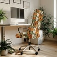 thumbnail image 3 of Whosucclay Sunflower Daisy Print Computer Office Chair Cover, Removable Desk Chair Cover Non Slip Chair Cover for Office Chair Modern High Back Chair Slipcover-L, 3 of 7