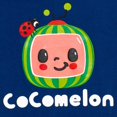 thumbnail image 5 of CoComelon JJ Yoyo Tomtom - Camiseta gráfica para bebés y pantalones cortos de rizo francés, color azul, 12 meses, 5 of 5