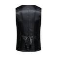 thumbnail image 4 of Dvkptbk Men Solid Fashion Have Pockets Button Turn-down Collar Tanks Tops Blouse on Clearance, 4 of 9