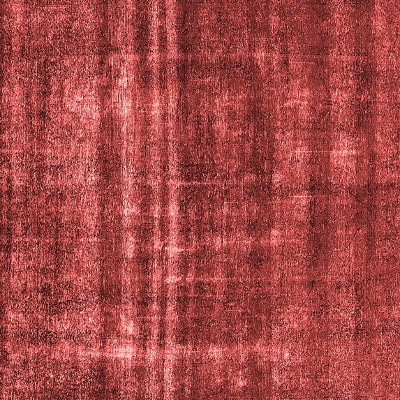 Ahgly Company Indoor Square Oriental Red Industrial Area Rugs, 3' Square