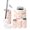 Color 2, variant on Bathroom Accessory Set 6 Piece Autumn Maple Leaves Acorns Trash can, Toothbrush Holder, Toothbrush Cup, Soap Dispenser, Soap Dish, Toilet Brush Holder