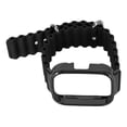 thumbnail image 2 of 2 In 1 Sport Replacement Watch Strap For Watch 3 Silicone Adjustable Soft Silicone Wristbands Replacement Strap With Protective Case, 2 of 8