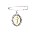 thumbnail image 1 of Dibujos a mano patrón helado de dulce Broche vestido camisa Chal clip Unbranded M, 1 of 3