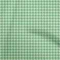 thumbnail image 1 of oneOone Rayon Green Fabric Houndstooth Dress Material Fabric Print Fabric By The Yard 56 Inch Wide, 1 of 4