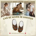 thumbnail image 7 of KLL Daisies Flowers Pattern Adult Unisex Cozy Slippers,Fuzzy Slip-on Slippers TPR Sole Slippers Comfort Plush Home Footwear for Indoor & Outdoor-11, 7 of 7
