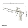 thumbnail image 4 of Spray Foam Gun Sealant Application Gun, Spray Insulation Expanding Foam Gun Applicator, Heavy Duty Dispensing Caulking Gun for Filling Sealing Windows Gap (Silver), 4 of 6