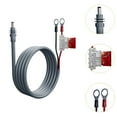 thumbnail image 6 of MERIGLARE 18AWG DC Power Cable DC Power Cord 30A Fuse Holder Scratch Resistant Waterproof Extension Cable Terminal for Car Tractor 5m, 6 of 8