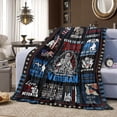 thumbnail image 4 of Veterans Day Gifts/Decorations Bulk - Vietnam Veteran Gifts Blanket 60"x50" - Veteran Gifts for Men - Navy/Air/Army Veteran Gifts Blankets - Unique Gifts for Veterans - Hard Head Veterans, 4 of 5