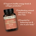 thumbnail image 3 of Dr. Mercola Copper Bisglycinate, 90 Servings (180 Tablets), Dietary Supplements, 8 mg Per Day, Mini Tabs, Supports Overall Health, Non GMO, 3 of 6