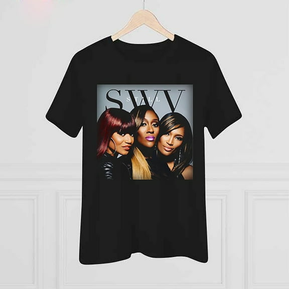 SWV Band Short Sleeve Gift For Fan Cotton Black All Size