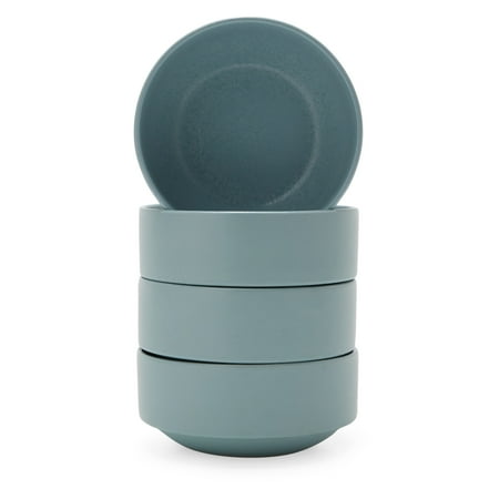- MoDRN Scandinavian 4 Piece Bowl Set, Light Aqua