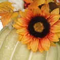 thumbnail image 3 of GREEN PUMPKIN WITH SUNFLOWER, 3 of 6