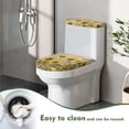 thumbnail image 5 of Yuyamidu Vintage Sunflower Toilet Tank Covers Set Butterfly Toilet Lid Covers 2 Pieces Toilet Lid Protector Dust Cover for Toilet Lid Tank Keep Bathroom Toilet Clean, 5 of 7