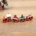 thumbnail image 1 of Nuevo llega el tren de madera de la Navidad de las decoraciones de la Navidad para el regalo de Navidad, 1 of 4