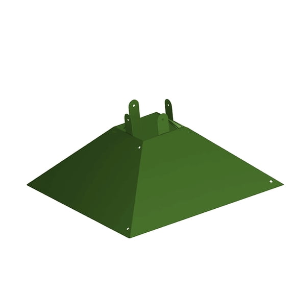 Metal Squirrel Baffle, Squirrel Barrier, Outside Wooden Pole Mount Squirrel Guards for Bird Feeder Poles,Stop Squirrels and Raccoons from Entering Birdhouse (1Pack)