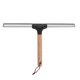 thumbnail image 1 of Limpiador de ducha para puertas de ducha, limpiador de vidrios para baño, espejos de vidrio, limpiador con mango de madera para espejos de ducha, accesorios para ventanas de 12 pulgadas, 1 of 8