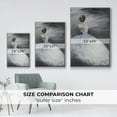 thumbnail image 4 of Off in the Distance Framed Premium Gallery Wrapped Canvas - Ready to Hang - 27 x 41 - White Floating Frame, 4 of 9