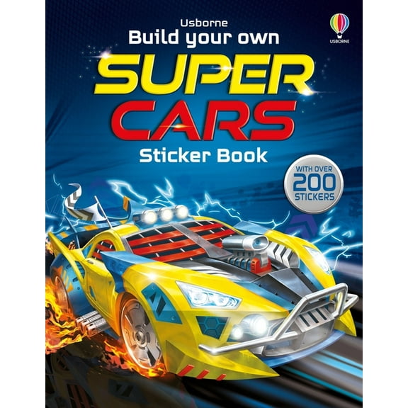 Build Your Own Sticker Book Build Your Own Supercars Sticker Book, (Paperback)