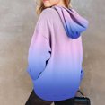 thumbnail image 2 of LUOGENLI Hoodies Sweatshirts for Girls 10-12 Cute Hoodies for Teen Girls Trendy Preppy Hooded Sweatshirts Oversized Long Sleeve Shirts Gradient Clothes for Girls Girls Sweatshirts 2-3 Years, 2 of 7