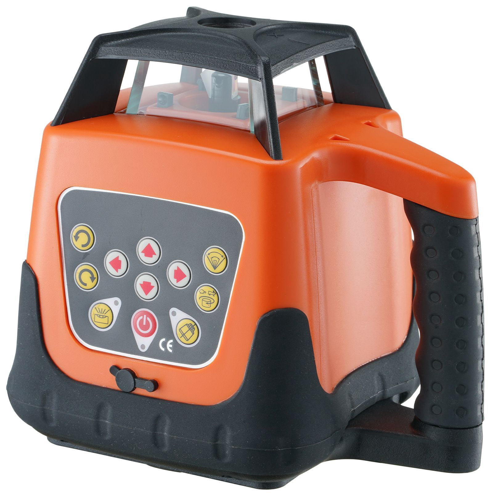 360 Degree Laser Level 1650ft, 1650 ft Working Distance, measurement range 1650 ft, 360 Degree Self Leveling Red Cross Line Laser, for home garage workshop dryer and utility ventilation use