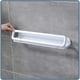 thumbnail image 3 of Zapatero plegable de 180 grados para pared de baño, sin perforaciones., 3 of 3