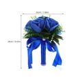 thumbnail image 2 of Raindrops Bridesmaids Silk Handheld Flower Bouquet for Weddings, Parties, Stage , and Special Event Decorations, 2 of 8